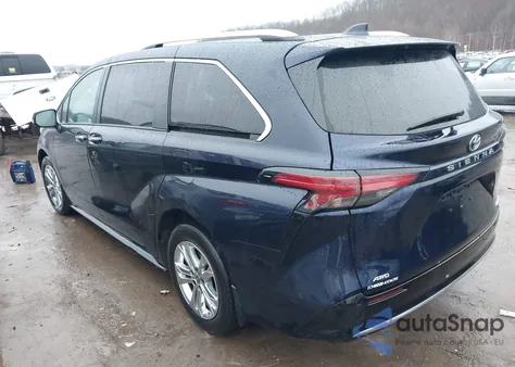 2023 Toyota Sienna Platinum from USA, damaged, VIN 5TDESKFC6PS088282